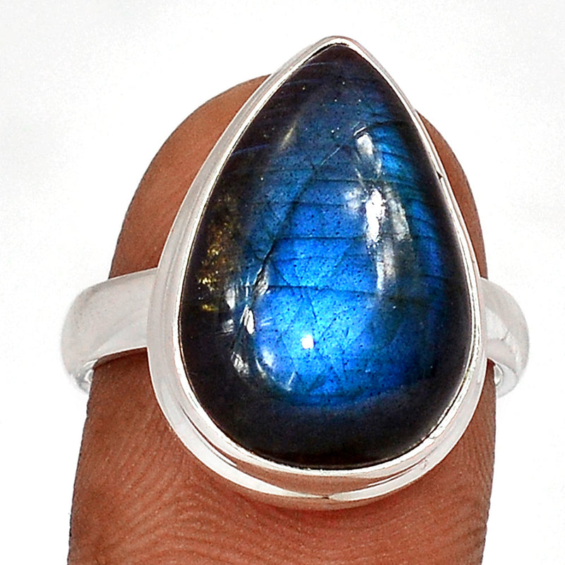 Blue Fire Labradorite Ring - BFLR1900