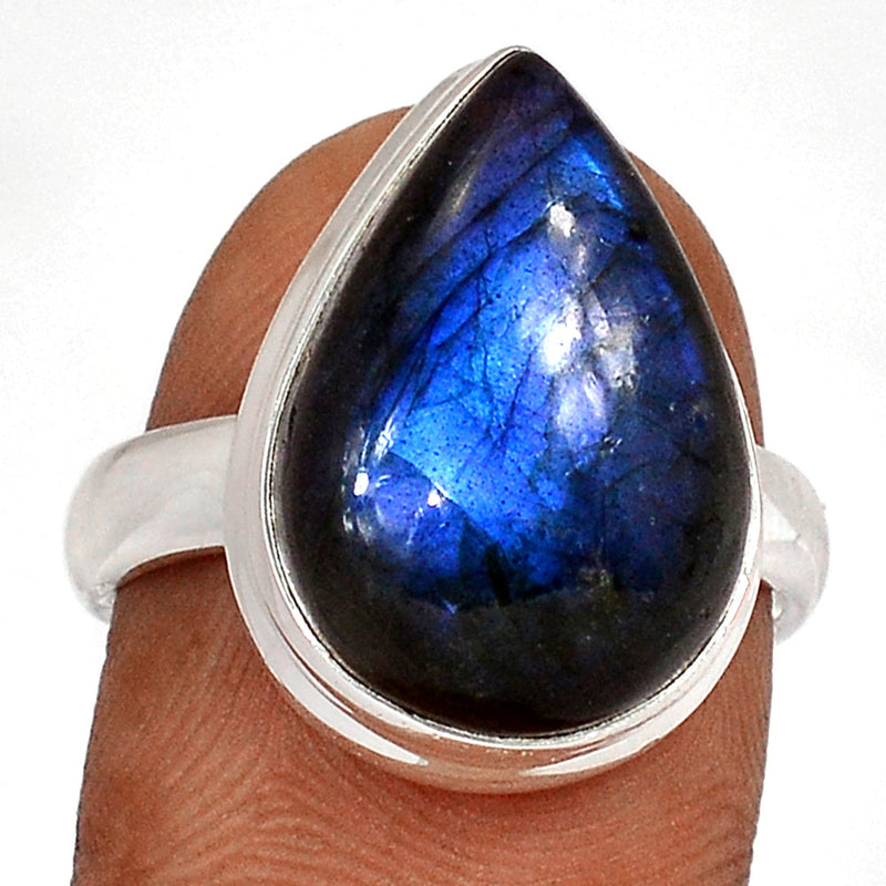 Blue Fire Labradorite Ring - BFLR1902