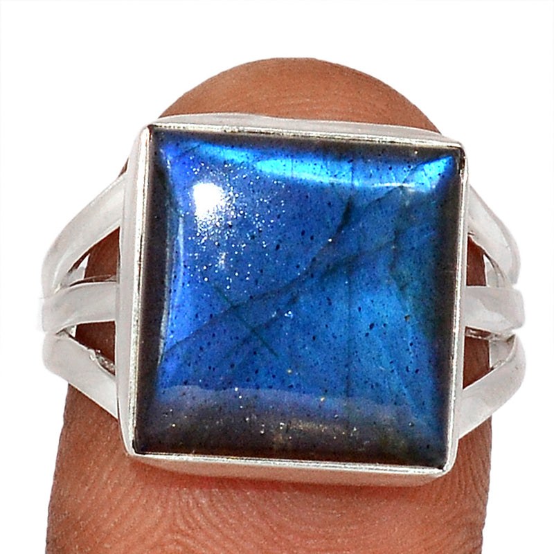Blue Fire Labradorite Ring - BFLR1949