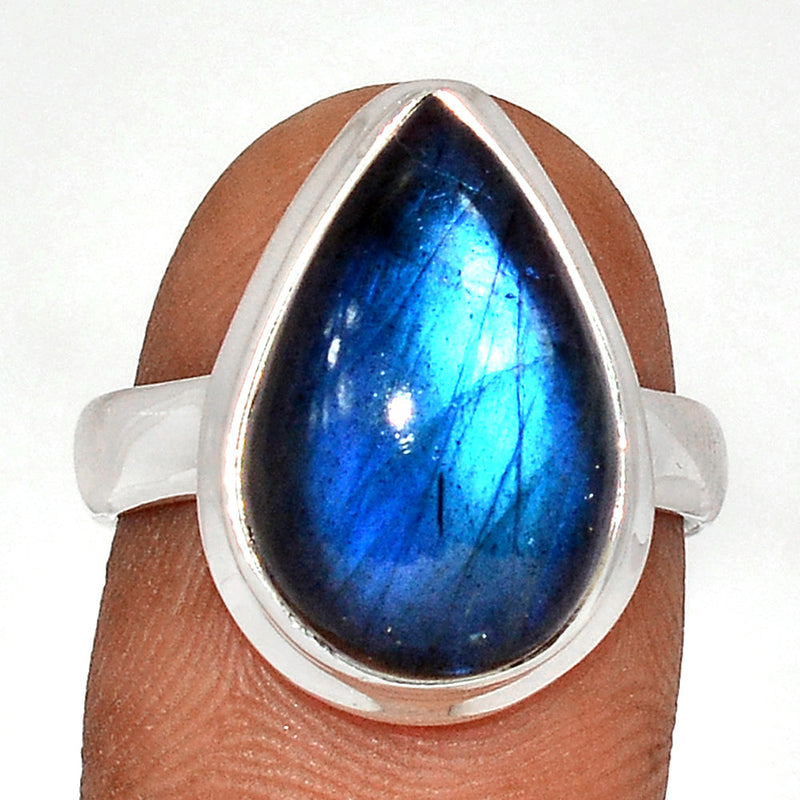 Blue Fire Labradorite Ring - BFLR1983