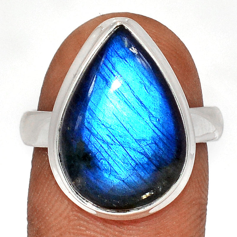 Blue Fire Labradorite Ring - BFLR1987