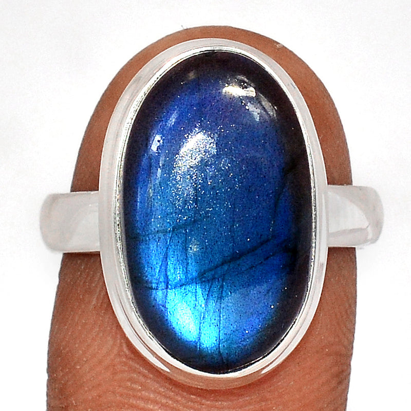 Blue Fire Labradorite Ring - BFLR1988