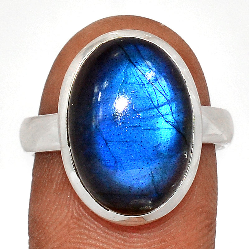 Blue Fire Labradorite Ring - BFLR1989