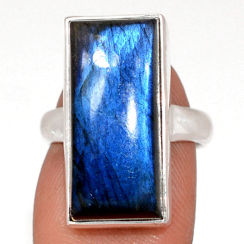 Blue Fire Labradorite Ring - BFLR2155