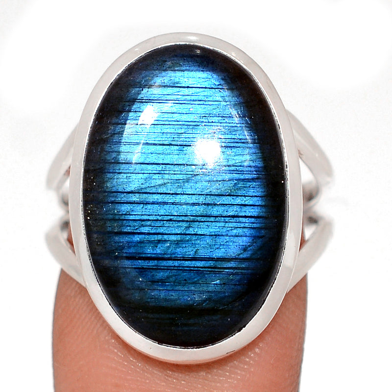 Blue Fire Labradorite Ring - BFLR2161
