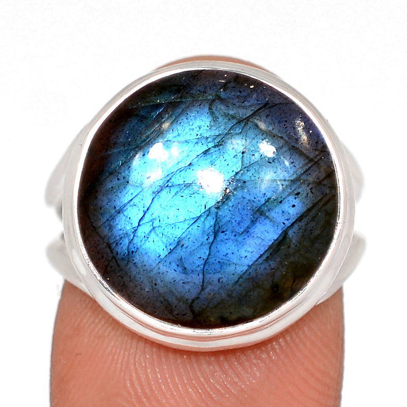Blue Fire Labradorite Ring - BFLR2178