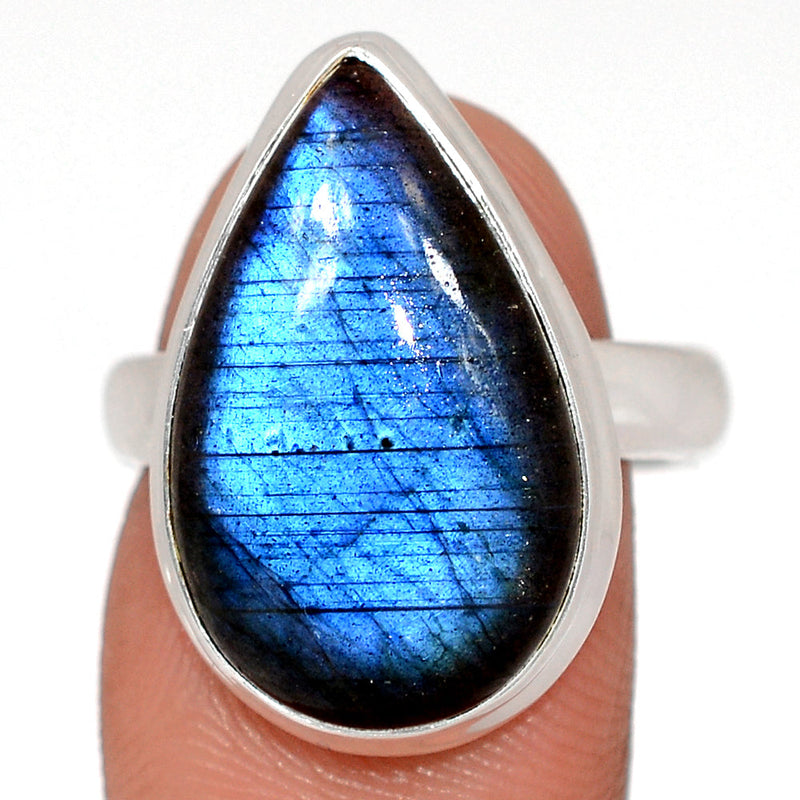 Blue Fire Labradorite Ring - BFLR2182