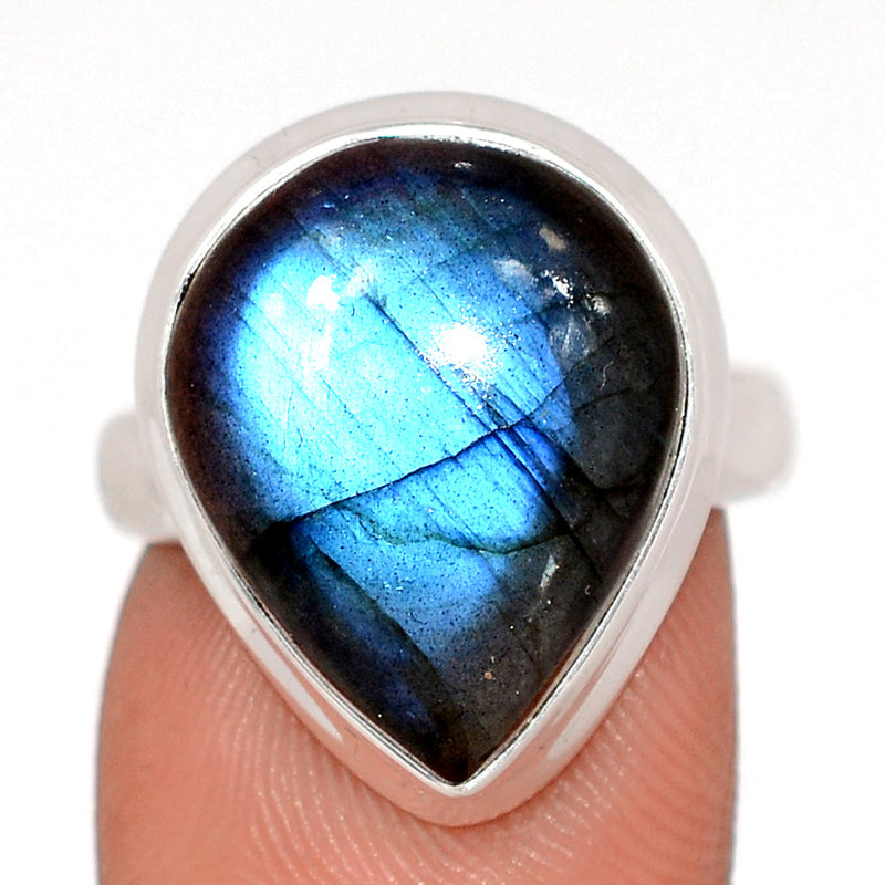 Blue Fire Labradorite Ring - BFLR2186