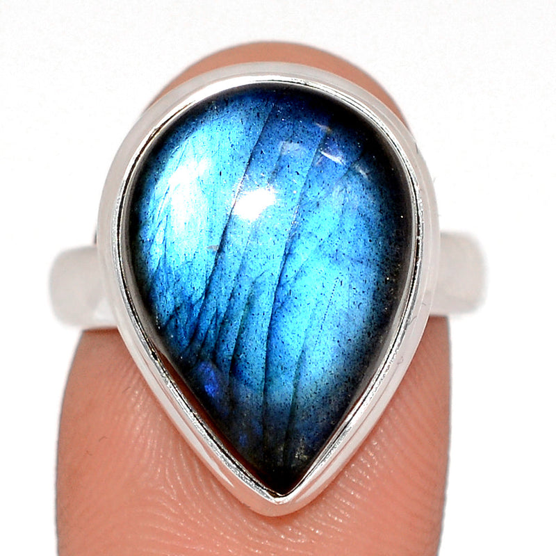 Blue Fire Labradorite Ring - BFLR2189