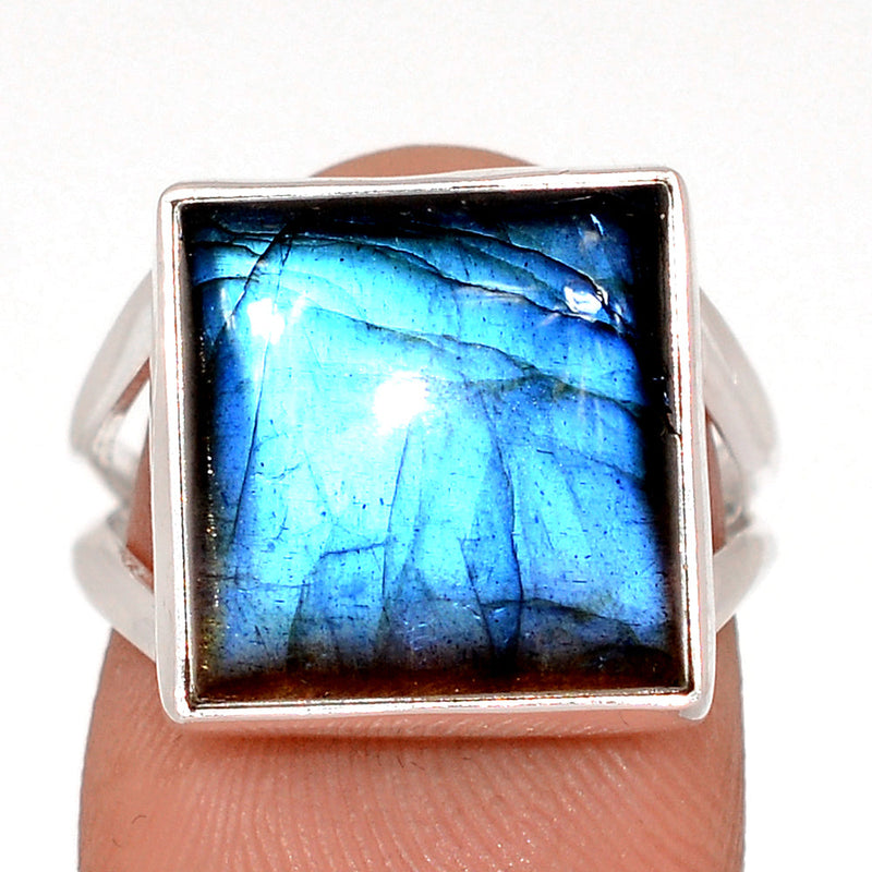 Blue Fire Labradorite Ring - BFLR2190