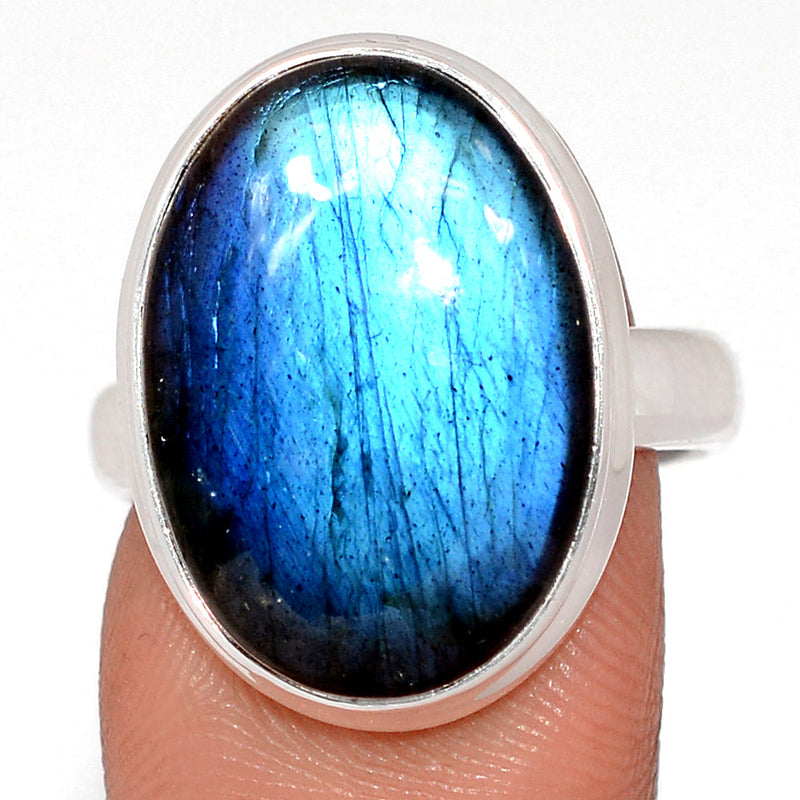 Blue Fire Labradorite Ring - BFLR2191