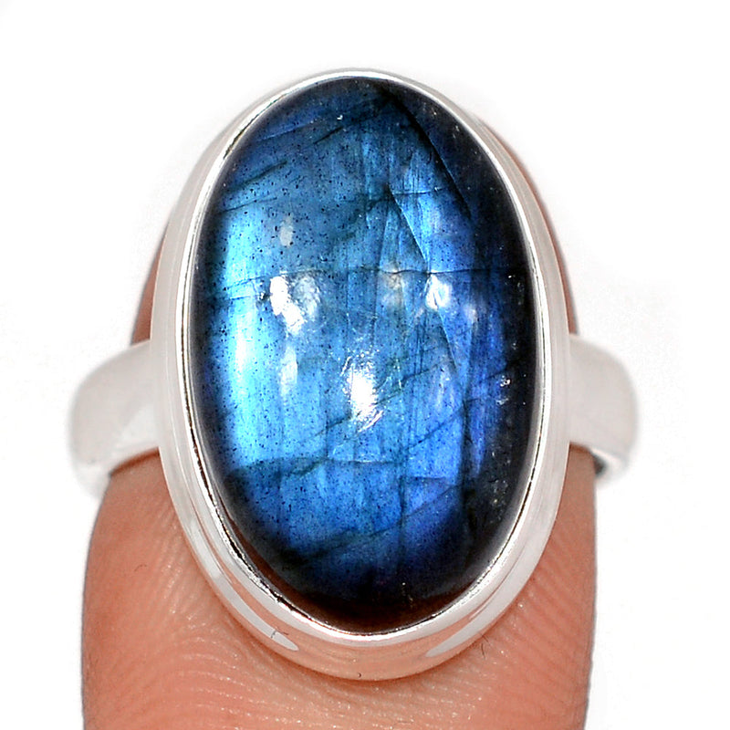 Blue Fire Labradorite Ring - BFLR2194