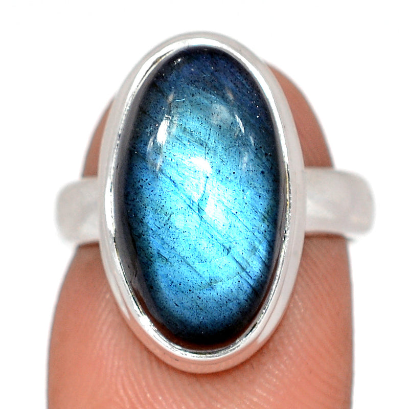Blue Fire Labradorite Ring - BFLR2202