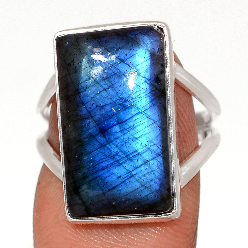 Blue Fire Labradorite Ring - BFLR2212