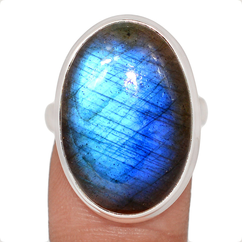 Blue Fire Labradorite Ring - BFLR2213