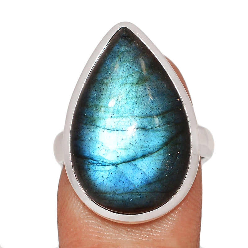 Blue Fire Labradorite Ring - BFLR2214