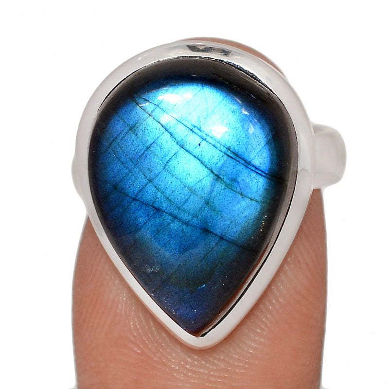 Blue Fire Labradorite Ring - BFLR2215