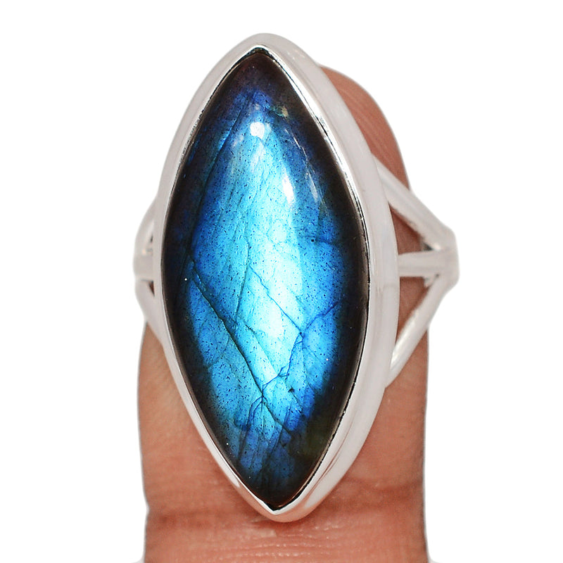 Blue Fire Labradorite Ring - BFLR2216