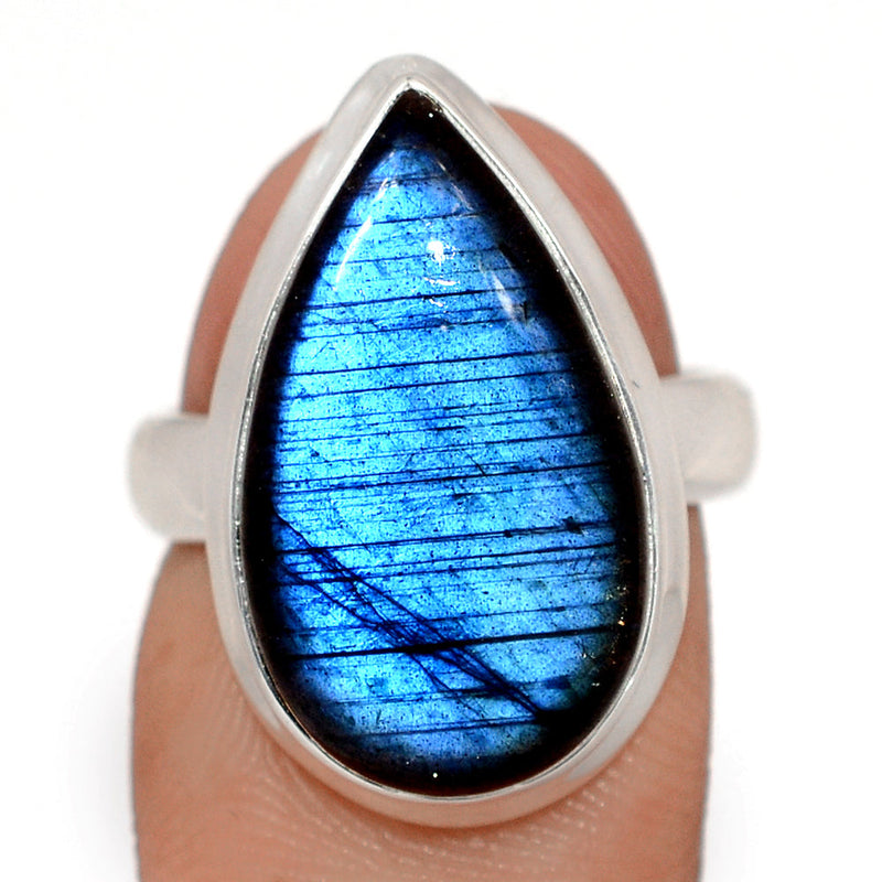 Blue Fire Labradorite Ring - BFLR2231