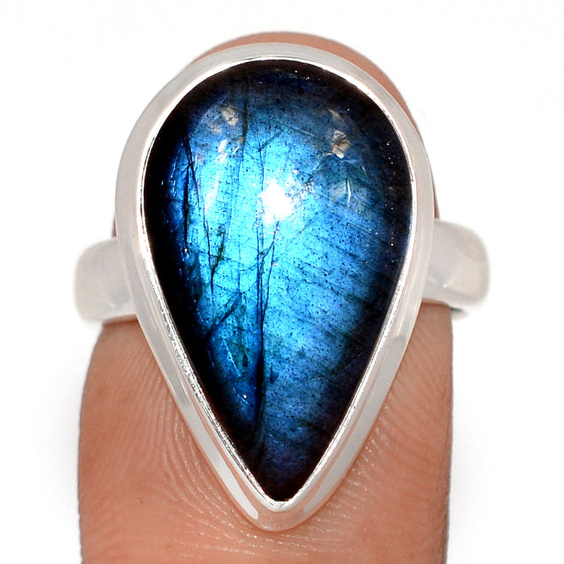 Blue Fire Labradorite Ring - BFLR2236