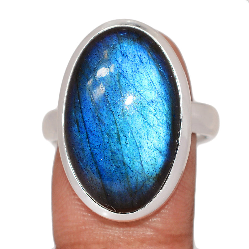 Blue Fire Labradorite Ring - BFLR2260