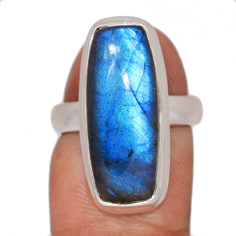 Blue Fire Labradorite Ring - BFLR2266