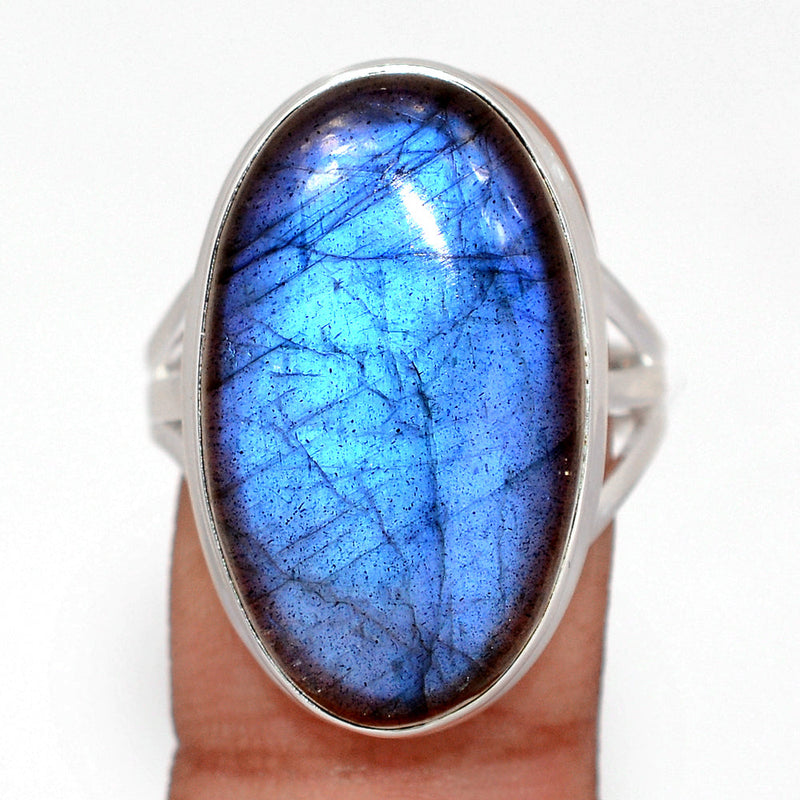 Blue Fire Labradorite Ring - BFLR2269