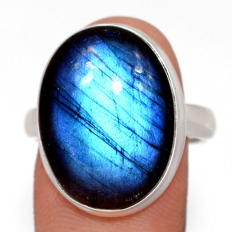 Blue Fire Labradorite Ring - BFLR2270