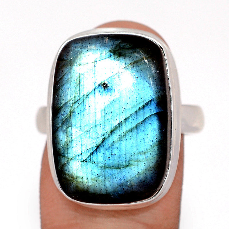 Blue Fire Labradorite Ring - BFLR2271