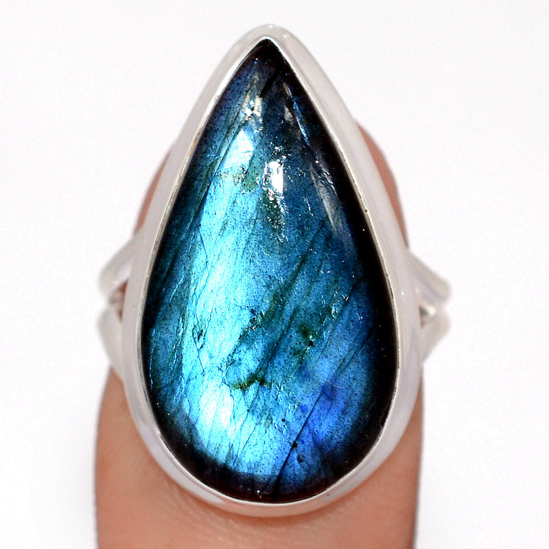 Blue Fire Labradorite Ring - BFLR2276