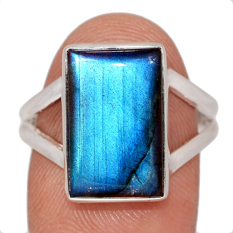 Blue Fire Labradorite Ring - BFLR2284