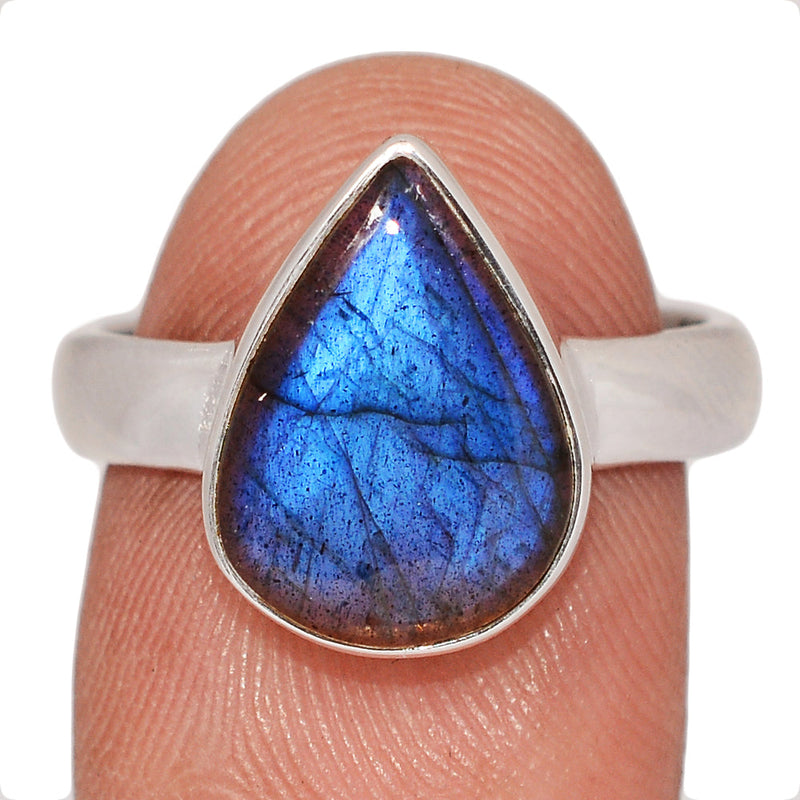 Blue Fire Labradorite Ring - BFLR2286