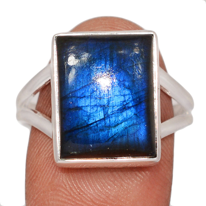 Blue Fire Labradorite Ring - BFLR2287