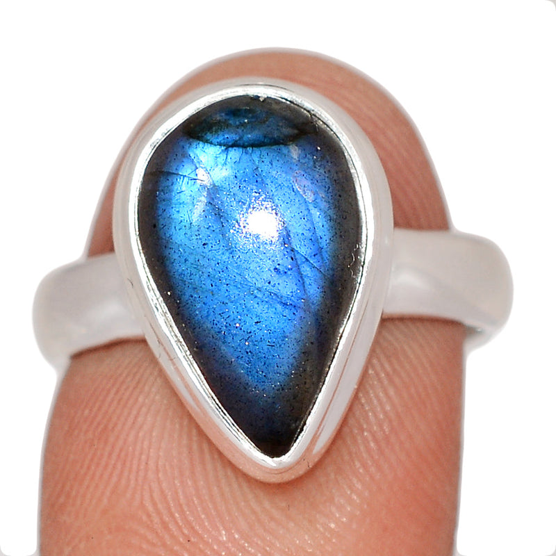 Blue Fire Labradorite Ring - BFLR2289