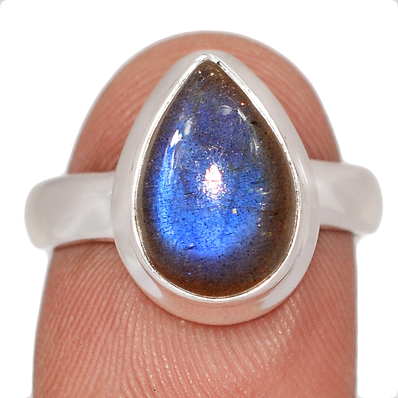 Blue Fire Labradorite Ring - BFLR2291