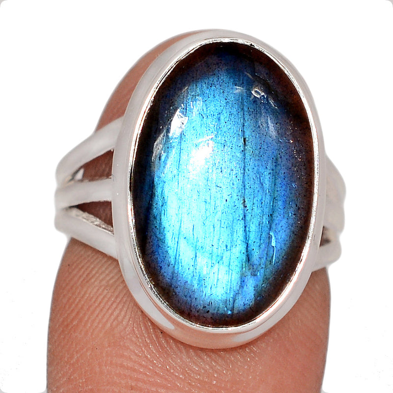Blue Fire Labradorite Ring - BFLR2294