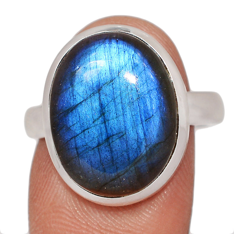 Blue Fire Labradorite Ring - BFLR2298