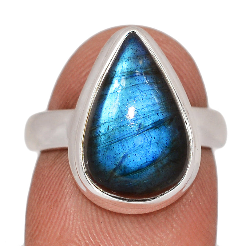 Blue Fire Labradorite Ring - BFLR2301