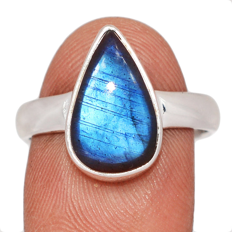 Blue Fire Labradorite Ring - BFLR2303