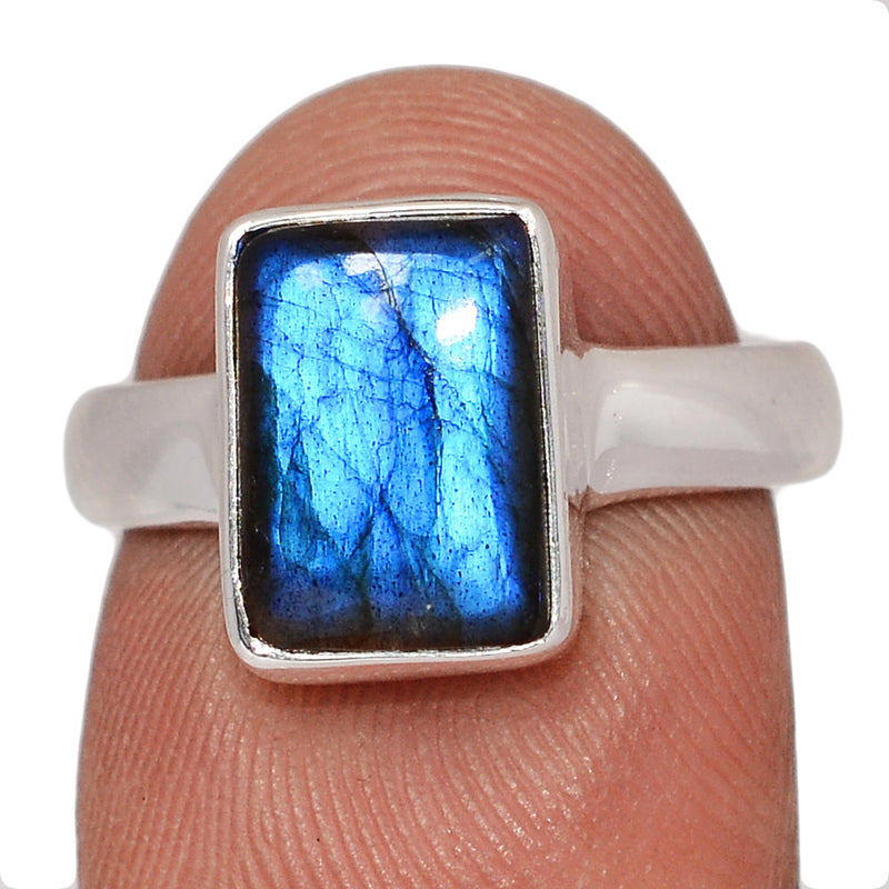 Blue Fire Labradorite Ring - BFLR2305