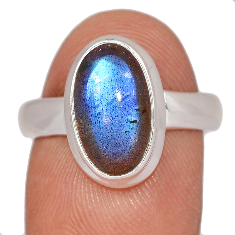 Blue Fire Labradorite Ring - BFLR2307