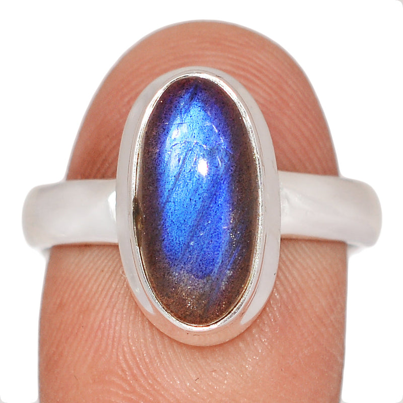 Blue Fire Labradorite Ring - BFLR2308