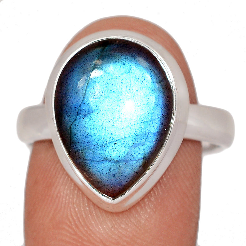 Blue Fire Labradorite Ring - BFLR2309