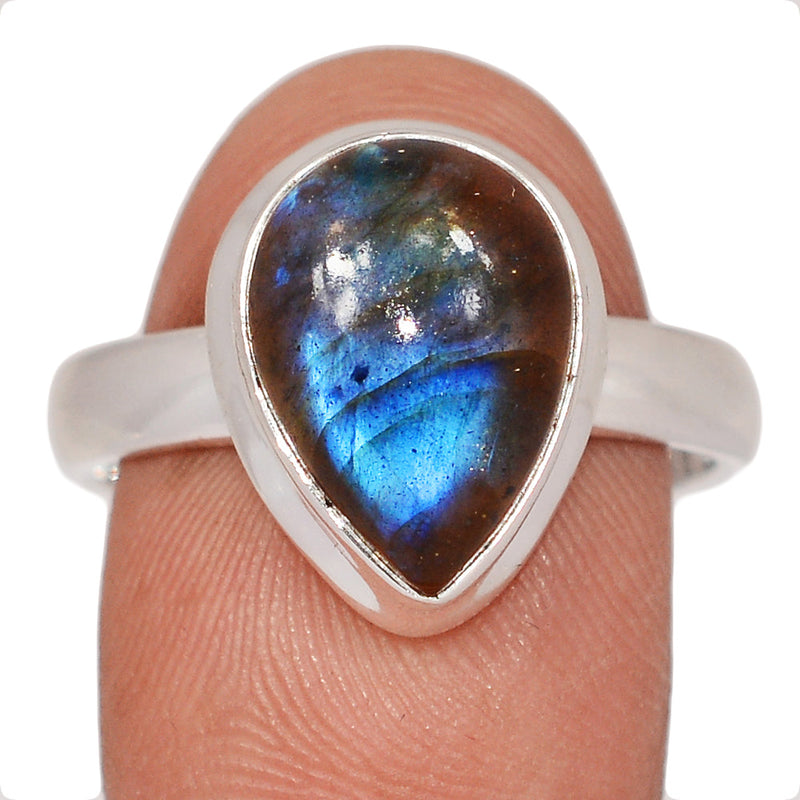 Blue Fire Labradorite Ring - BFLR2311