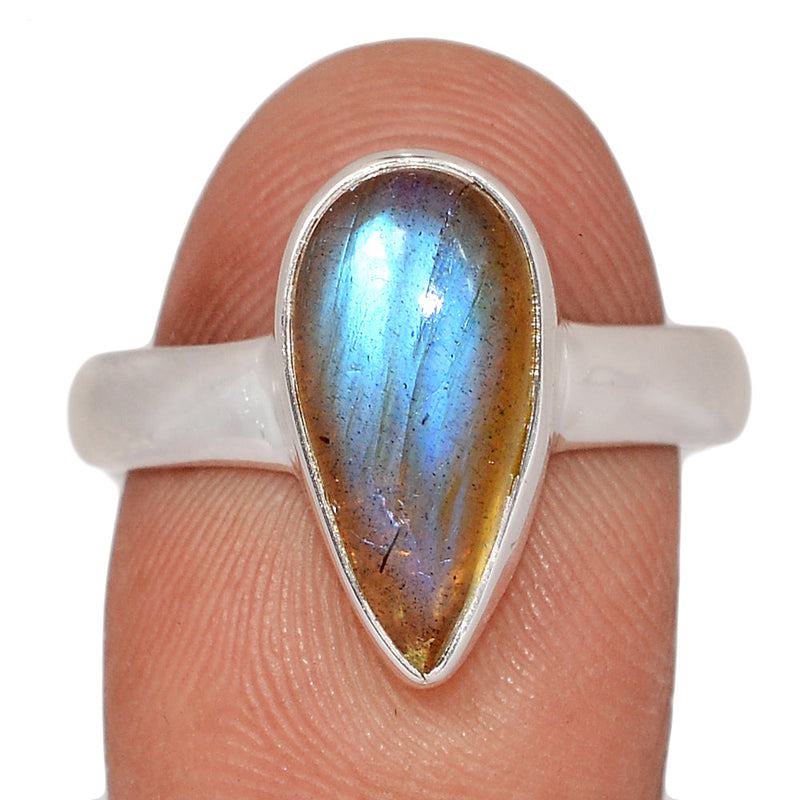 Blue Fire Labradorite Ring - BFLR2316