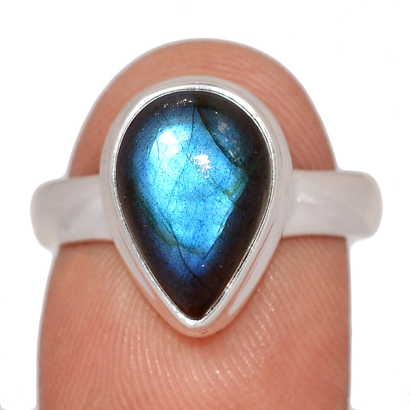 Blue Fire Labradorite Ring - BFLR2325