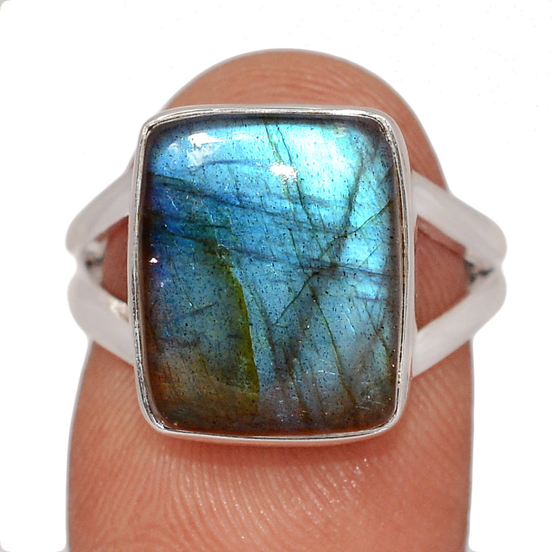 Blue Fire Labradorite Ring - BFLR2326