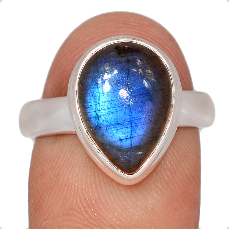 Blue Fire Labradorite Ring - BFLR2327