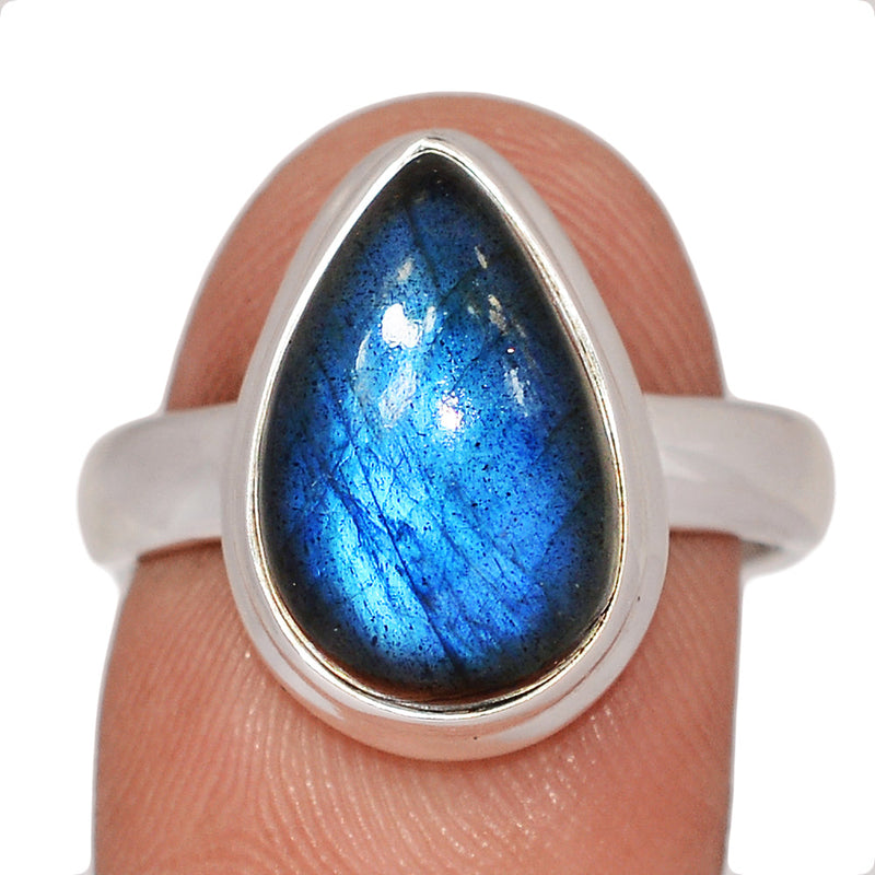 Blue Fire Labradorite Ring - BFLR2330