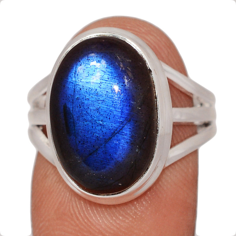 Blue Fire Labradorite Ring - BFLR2331